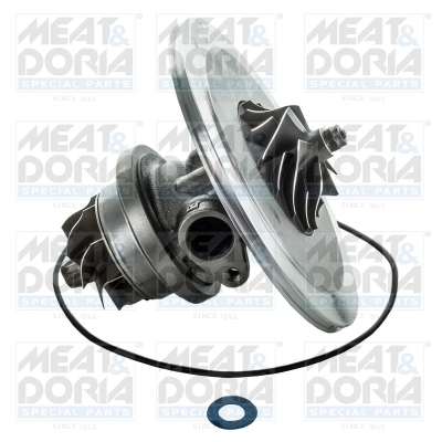 Core assembly, turbocharger